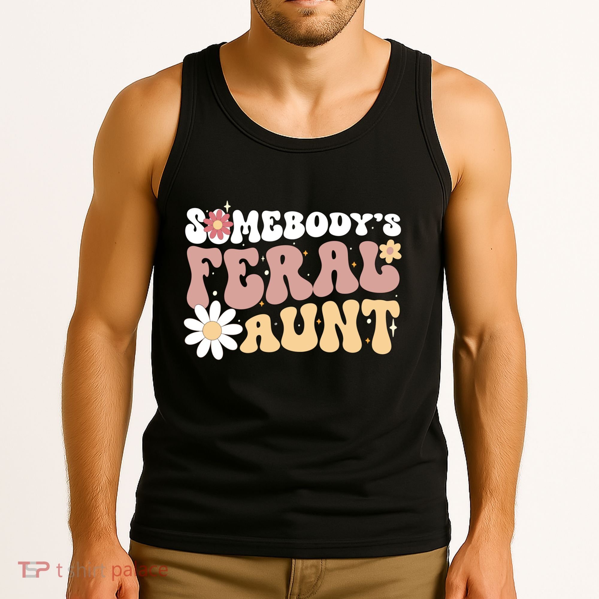 SomebodyS Feral Aunt Tank Top