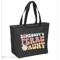 SomebodyS Feral Aunt Tote Bag thumb 2