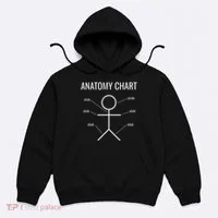 Stick Figure Anatomy Chart Hoodie thumb 0