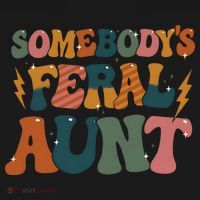 Somebodys Feral Aunt Auntie Family Tote Bag thumb 4
