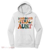 Somebodys Feral Aunt Auntie Family Women's Hoodie thumb 0