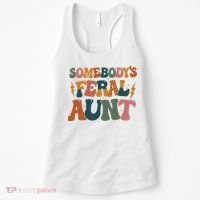 Somebodys Feral Aunt Auntie Family Women's Tank Top thumb 0