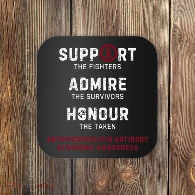 Support Fighters Antiphospholipid Antibody Syndrome Coaster
