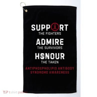 Support Fighters Antiphospholipid Antibody Syndrome Golf Towel