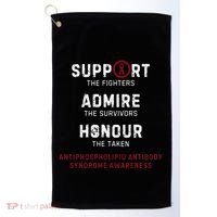 Support Fighters Antiphospholipid Antibody Syndrome Golf Towel thumb 0