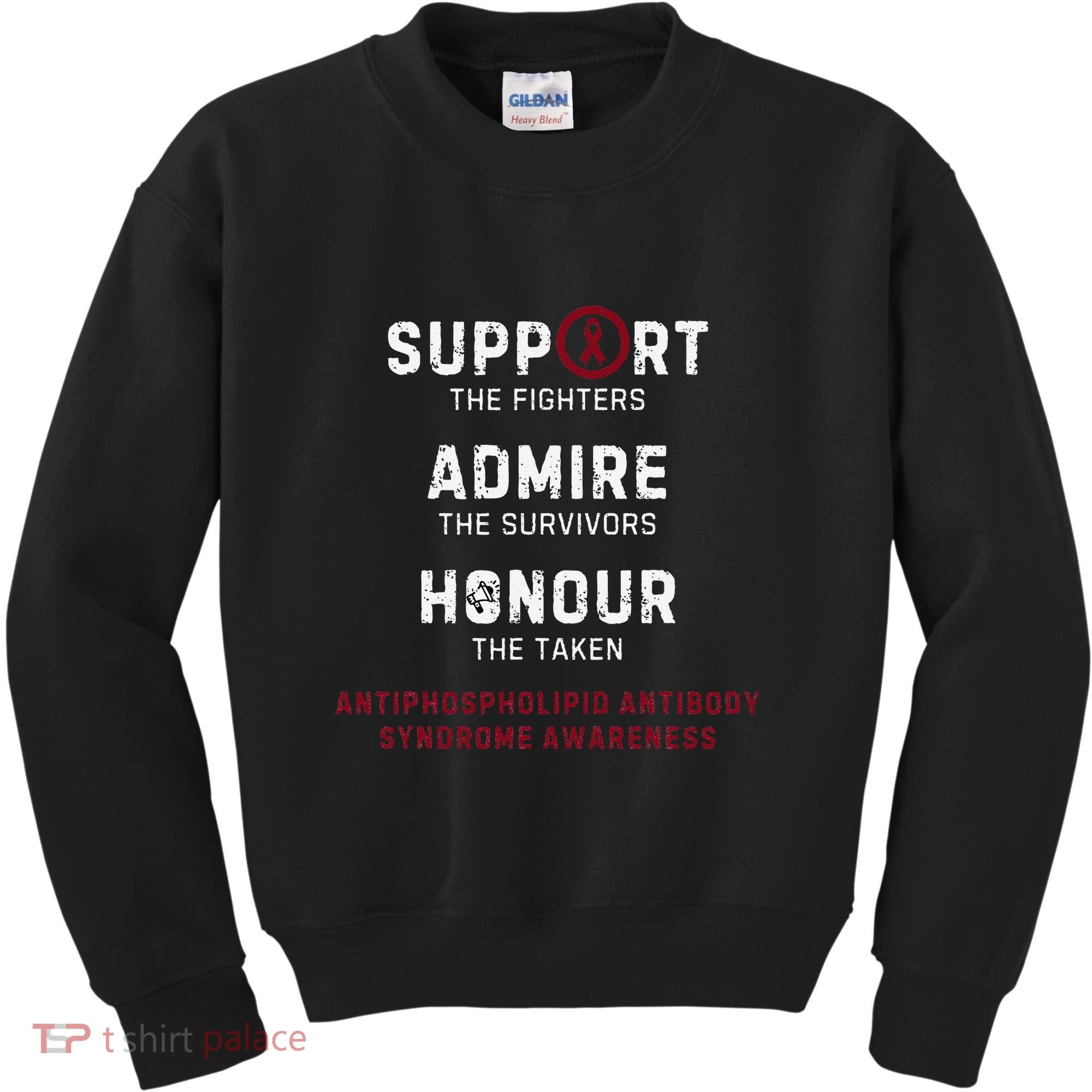 Support Fighters Antiphospholipid Antibody Syndrome Kids Sweatshirt