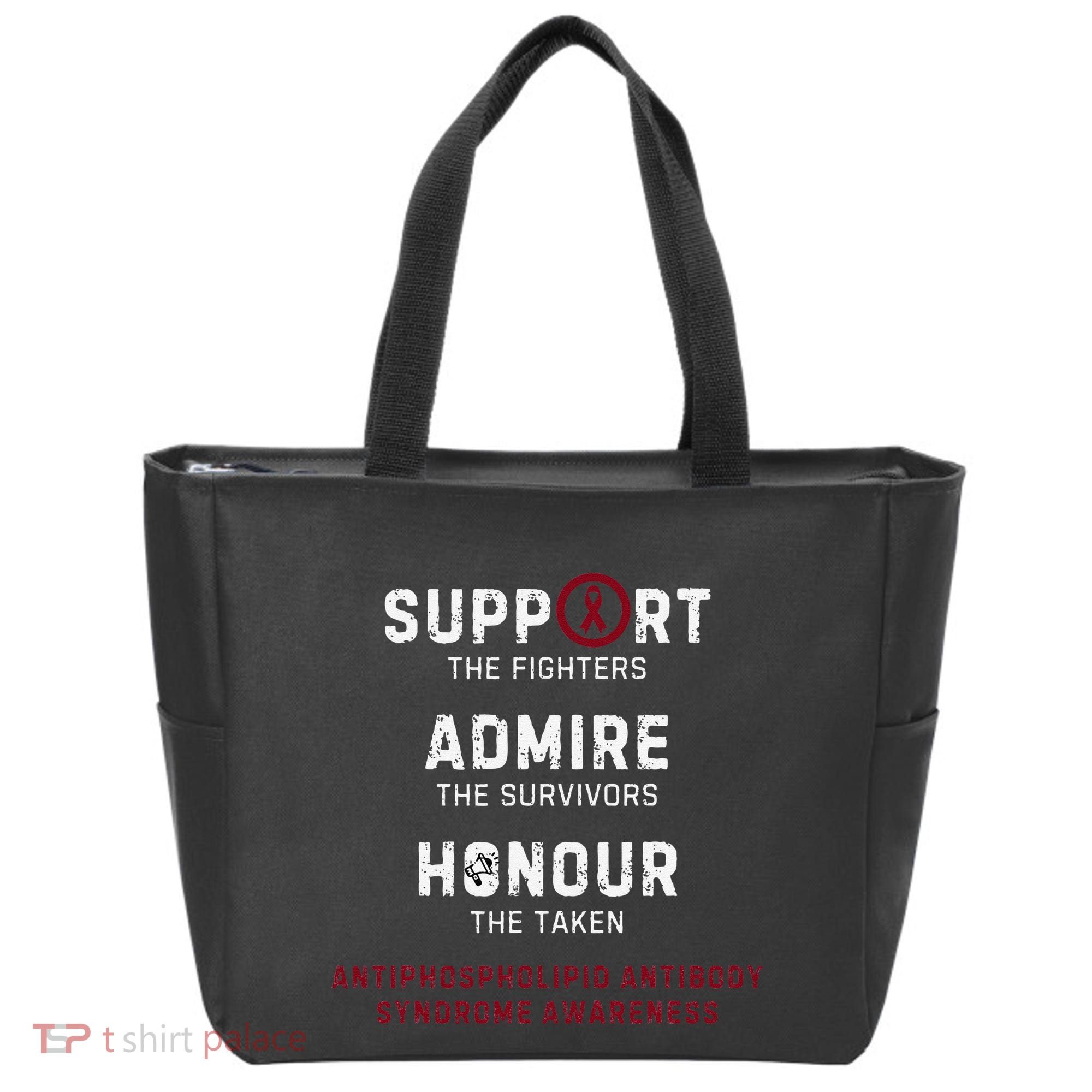 Support Fighters Antiphospholipid Antibody Syndrome Tote Bag
