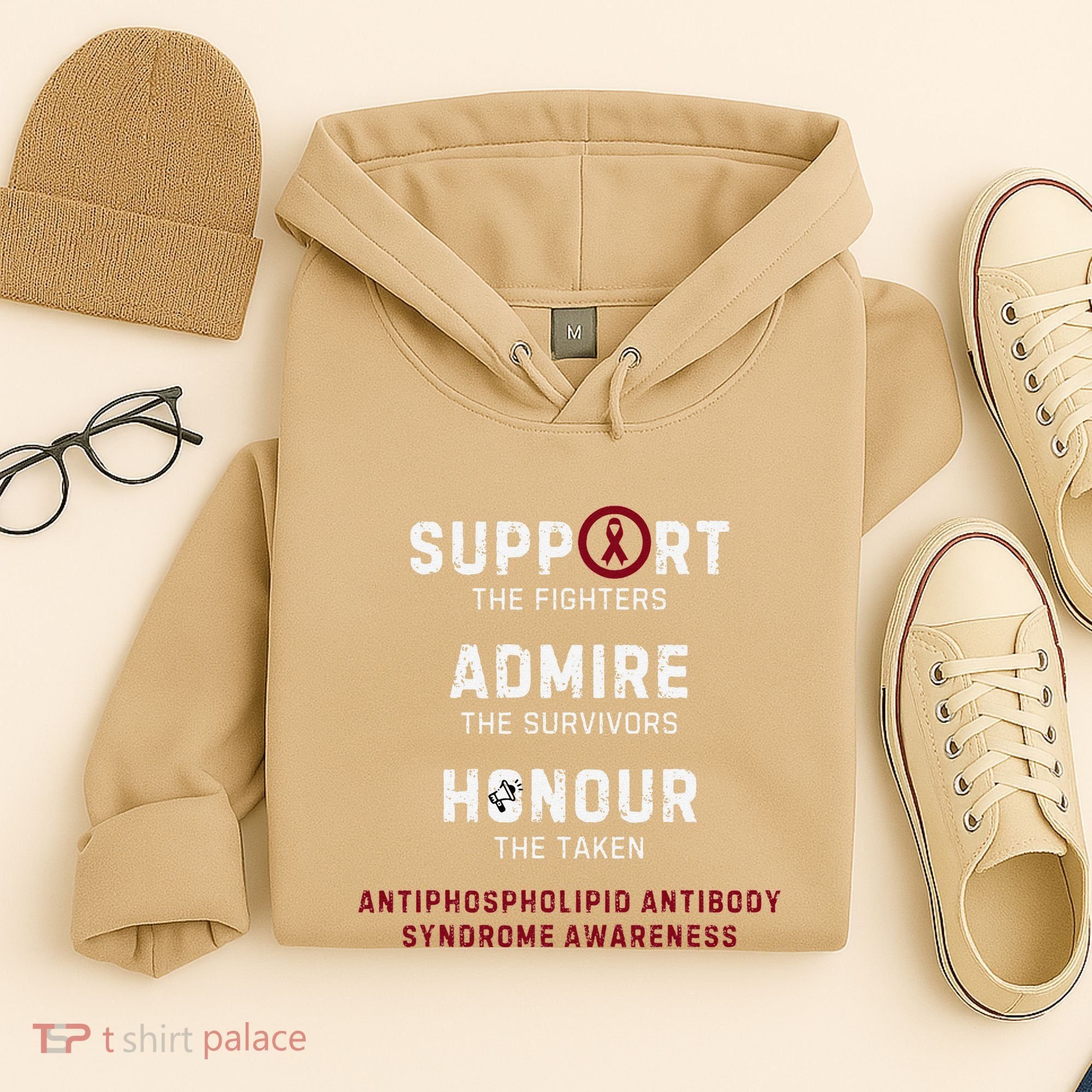 Support Fighters Antiphospholipid Antibody Syndrome Hoodie