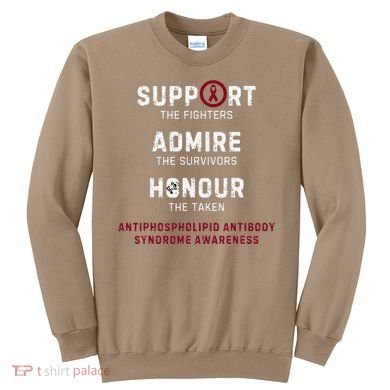 Support Fighters Antiphospholipid Antibody Syndrome Sweatshirt