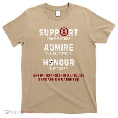 Support Fighters Antiphospholipid Antibody Syndrome T-Shirt