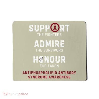 Support Fighters Antiphospholipid Antibody Syndrome Mousepad