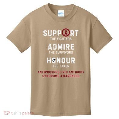 Support Fighters Antiphospholipid Antibody Syndrome Kids T-Shirt