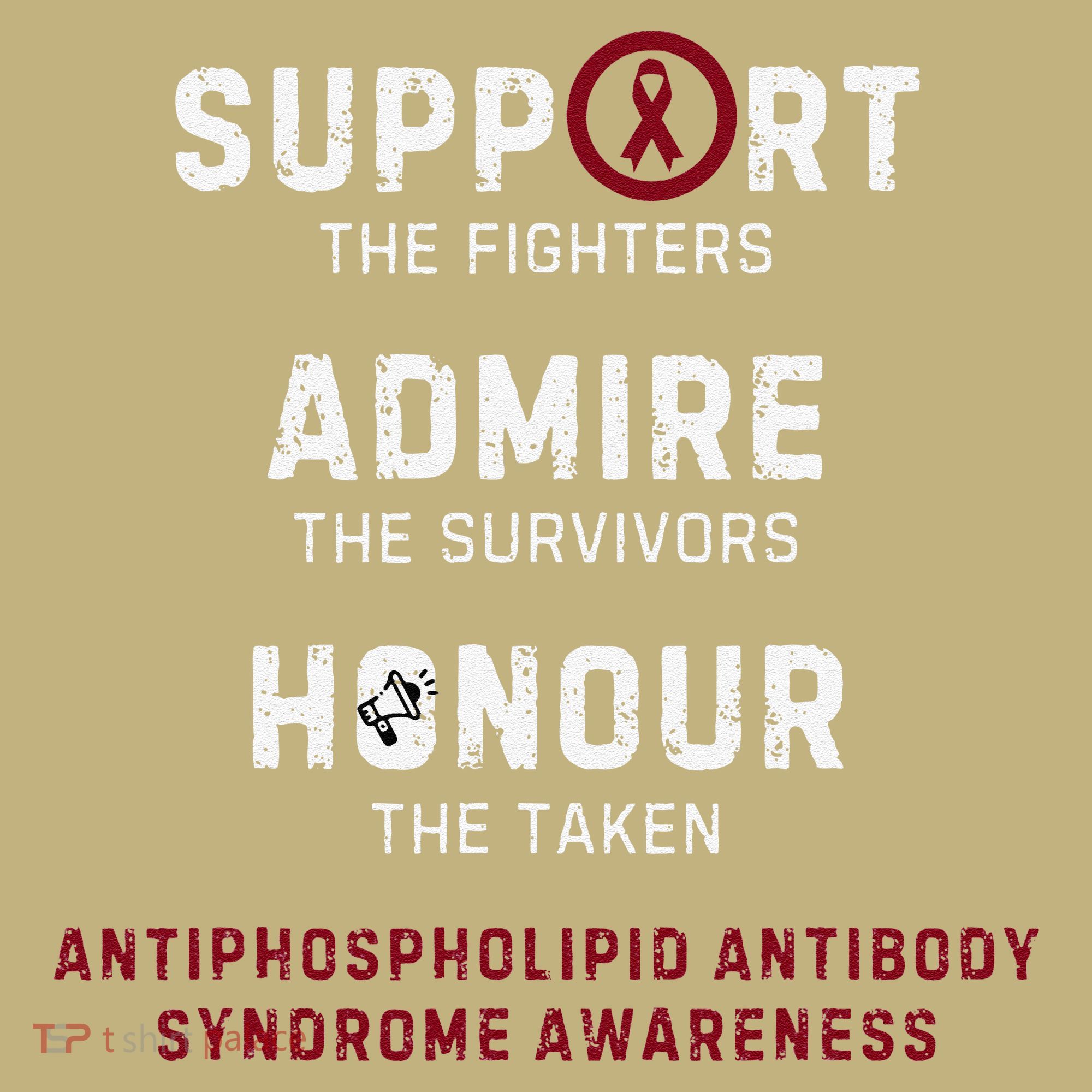 Support Fighters Antiphospholipid Antibody Syndrome Kids T-Shirt