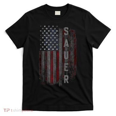 Sauer Family American Flag T-Shirt
