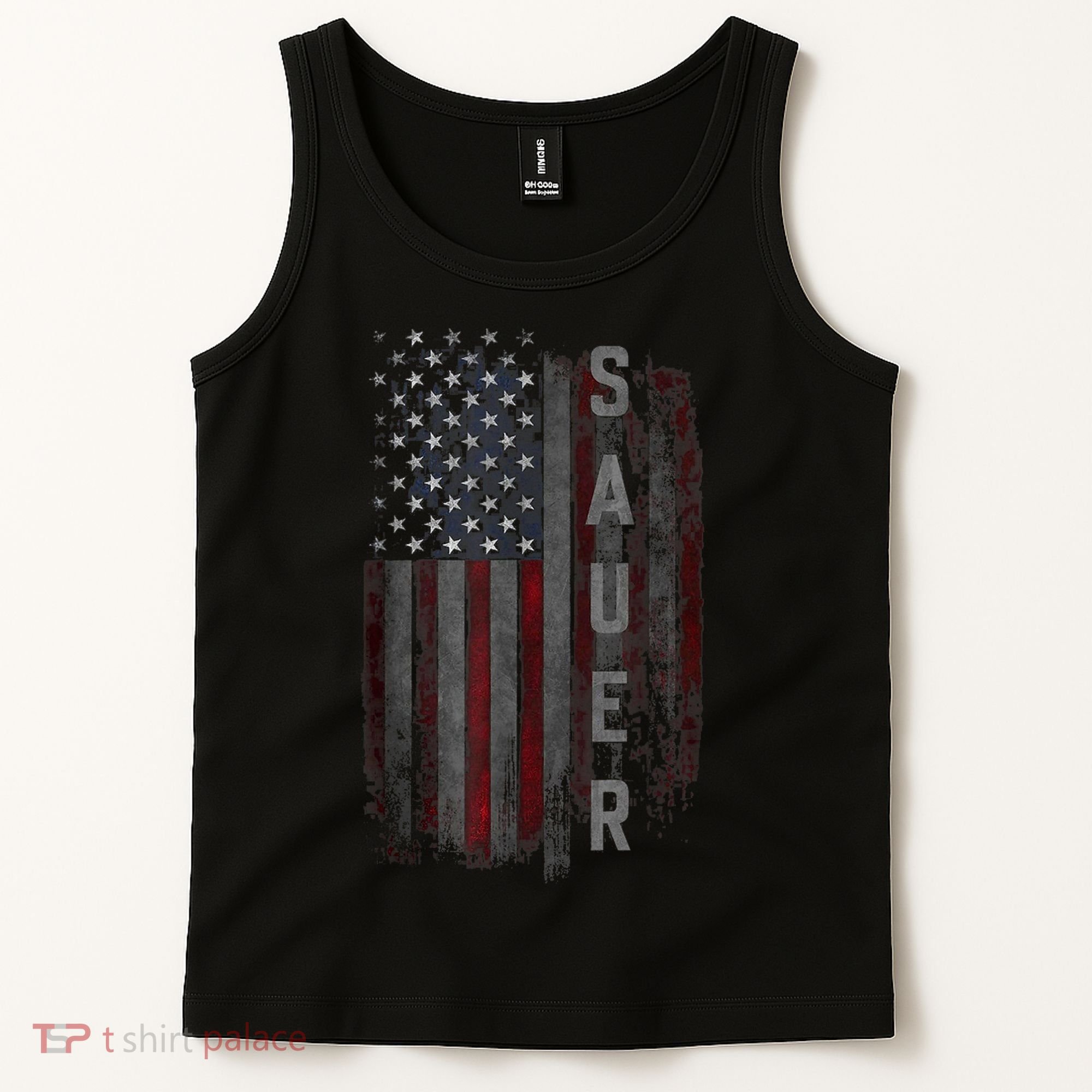 Sauer Family American Flag Tank Top