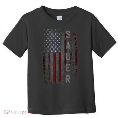 Sauer Family American Flag Toddler T-Shirt