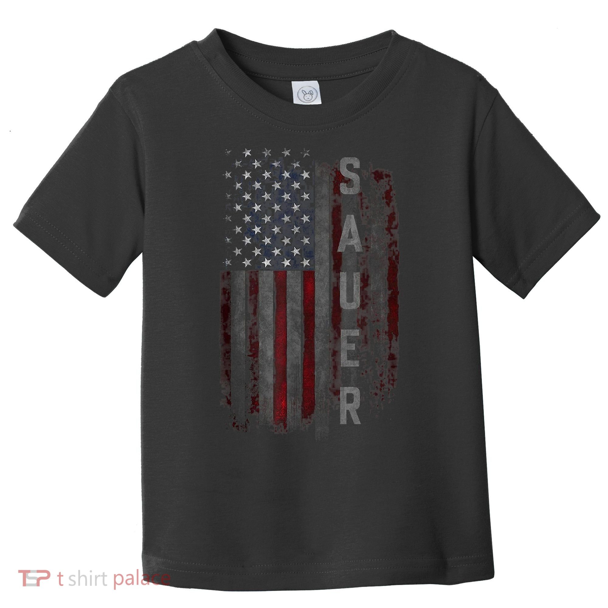Sauer Family American Flag Toddler T-Shirt