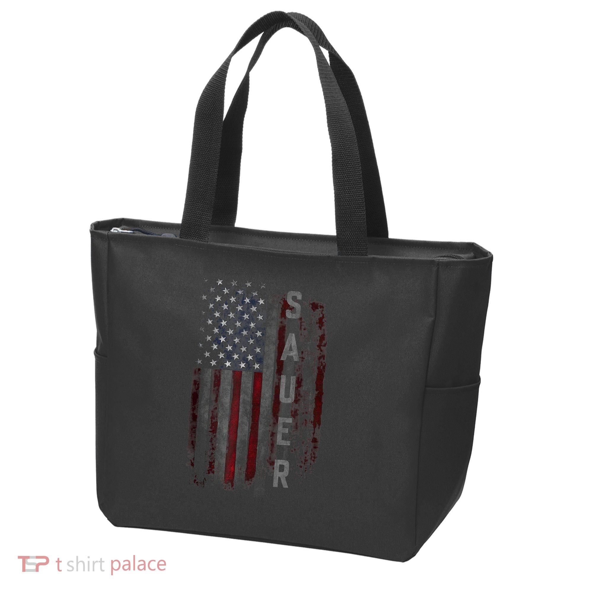 Sauer Family American Flag Tote Bag