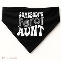 Somebody's Feral Aunt USA-Made Doggie Bandana thumb 0