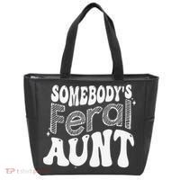 Somebody's Feral Aunt Tote Bag thumb 0