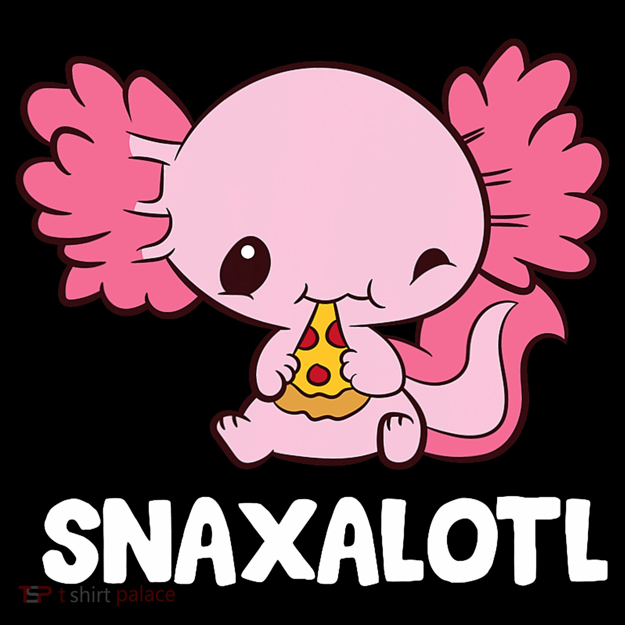 Snaxalotl Funny Axolotl Pizza Cute Axolotl Coffee Mug