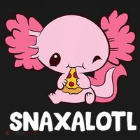 Snaxalotl Funny Axolotl Pizza Cute Axolotl Women's Hoodie thumb 2