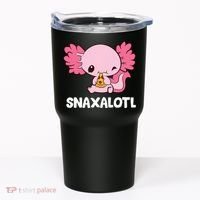 Snaxalotl Funny Axolotl Pizza Cute Axolotl Tumbler thumb 0
