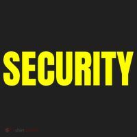 Security Front And Back Print Staff Event Uniform Bouncer Women's Sweatshirt thumb 2