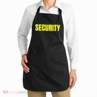 Security Front And Back Print Staff Event Uniform Bouncer Apron thumb 2