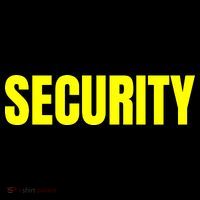 Security Front And Back Print Staff Event Uniform Bouncer Bucket Hat thumb 4