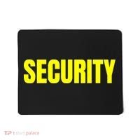 Security Front And Back Print Staff Event Uniform Bouncer Mousepad thumb 0