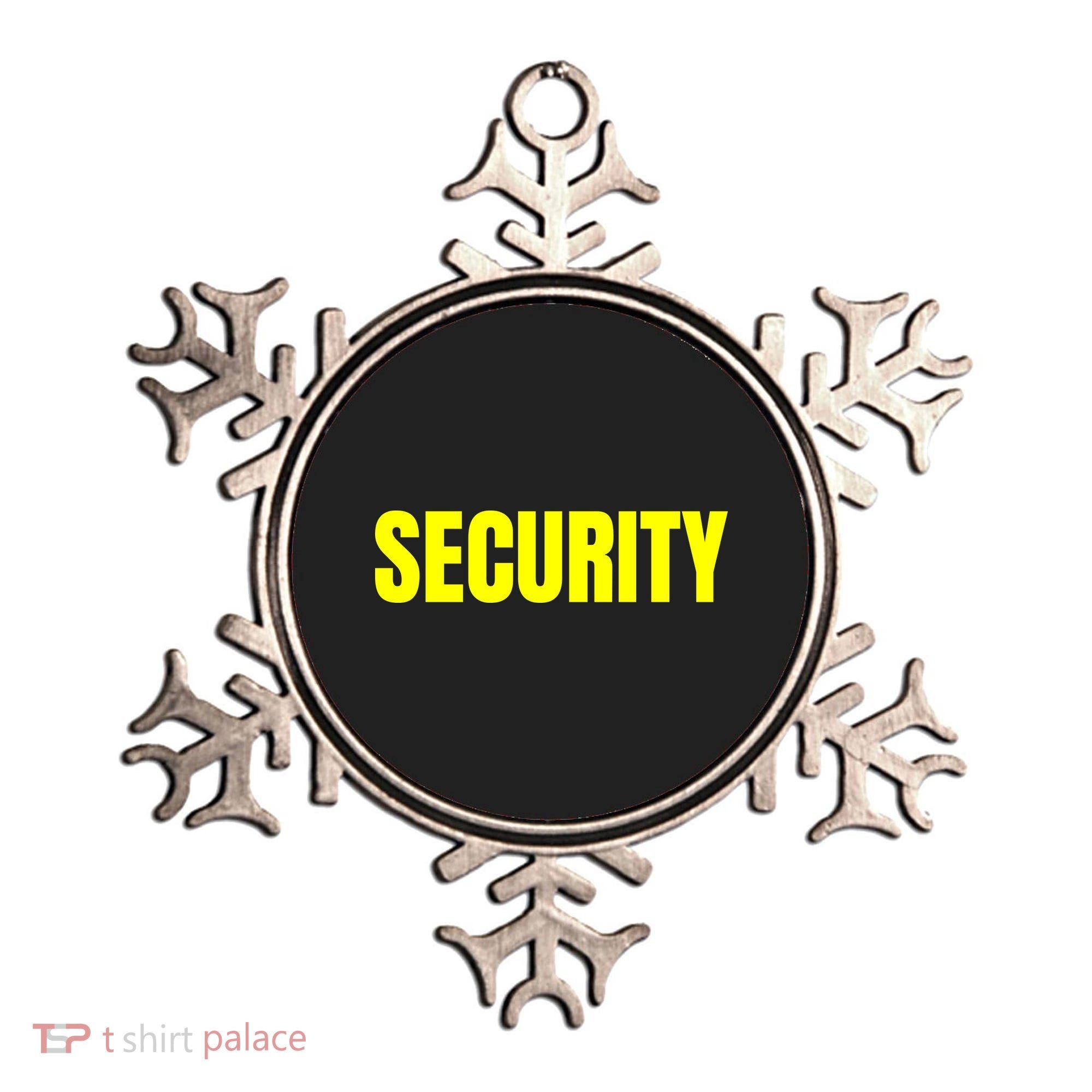 Security Front And Back Print Staff Event Uniform Bouncer Ornament