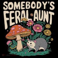 Somebody's Feral Aunt Women's Hoodie thumb 2