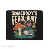 Somebody's Feral Aunt Mousepad thumb 0