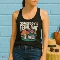 Somebody's Feral Aunt Women's Tank Top thumb 2