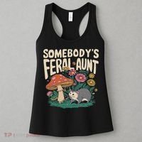 Somebody's Feral Aunt Women's Tank Top thumb 3