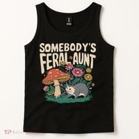 Somebody's Feral Aunt Tank Top thumb 2