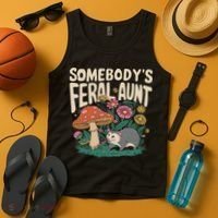 Somebody's Feral Aunt Tank Top thumb 4