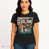 Somebody's Feral Aunt Women's T-Shirt thumb 4