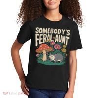 Somebody's Feral Aunt Kids T-Shirt thumb 2