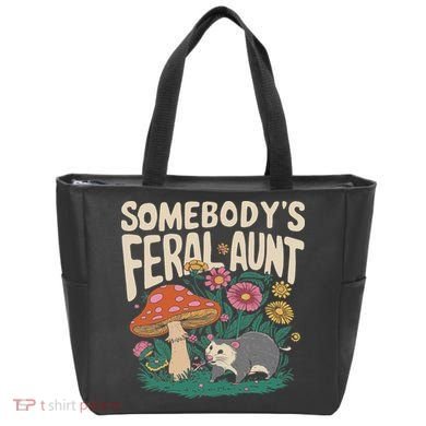 Somebody's Feral Aunt Tote Bag