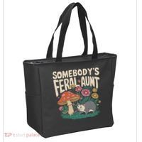 Somebody's Feral Aunt Tote Bag thumb 2