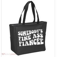 Somebodys Fine Ass Fiancee Tote Bag thumb 2