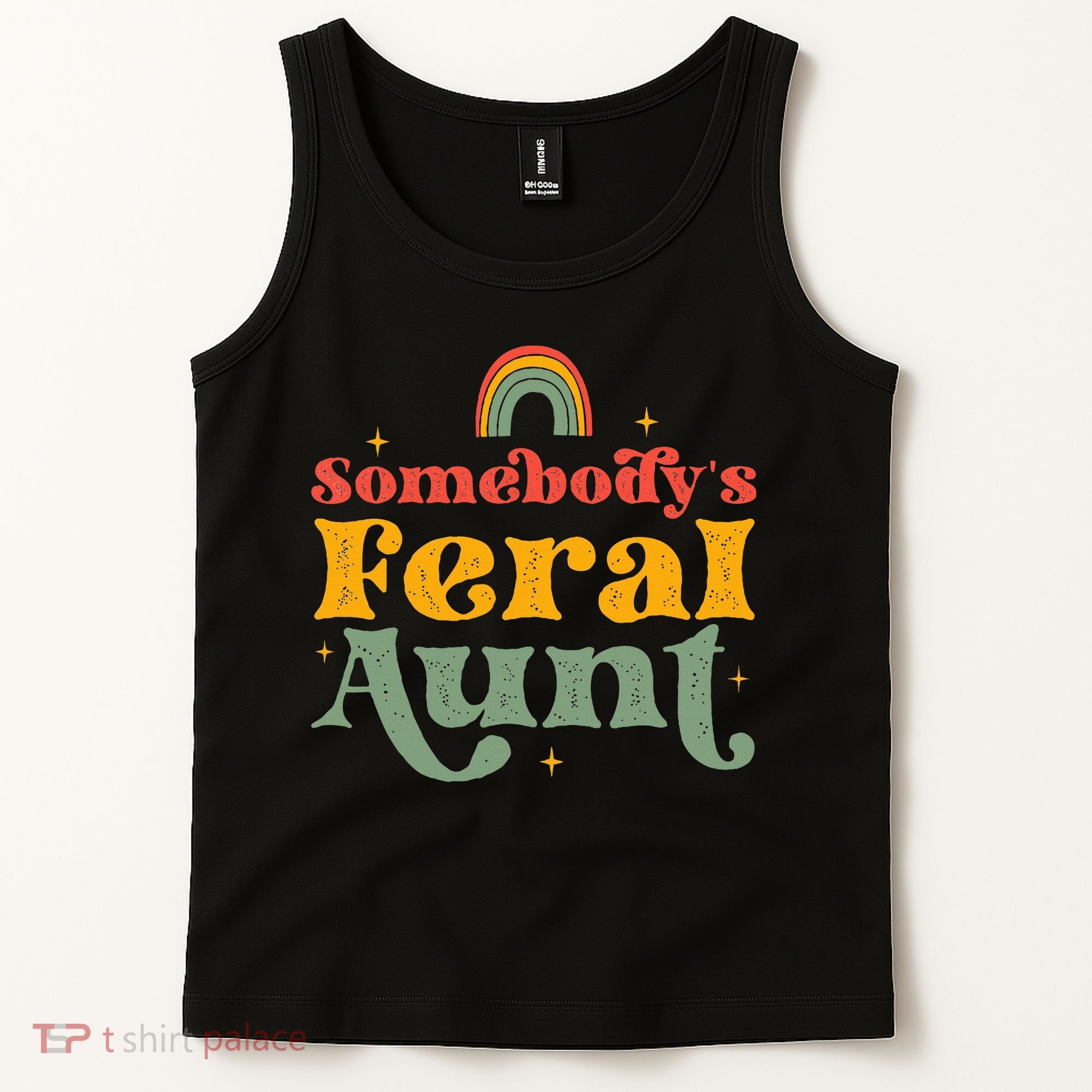 Somebody's Feral Aunt   Tank Top