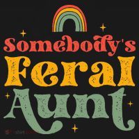 Somebody's Feral Aunt   Kids Hoodie thumb 5