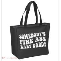 Somebody's Fine Ass Baby Daddy Tote Bag thumb 2