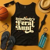 Somebody's Feral Aunt Funny aunt  Tank Top thumb 4