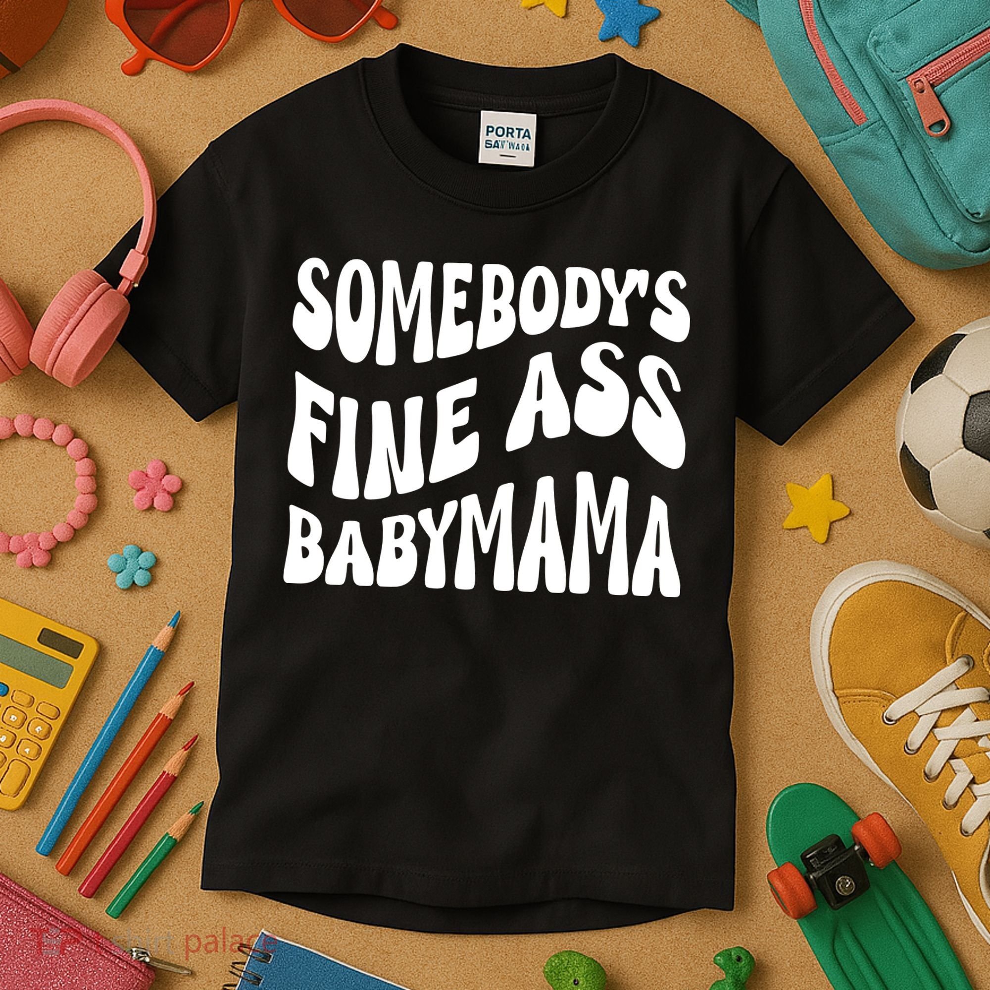 Somebodys Fine Ass Baby Mama Cute Kids T-Shirt