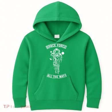 Space Force All The Way Kids Hoodie