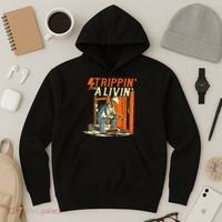 Stripping For A Living Electrician Work Electrical Worker Hoodie thumb 3